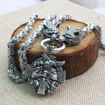 Odin, God of War Necklace - Wyvern's Hoard