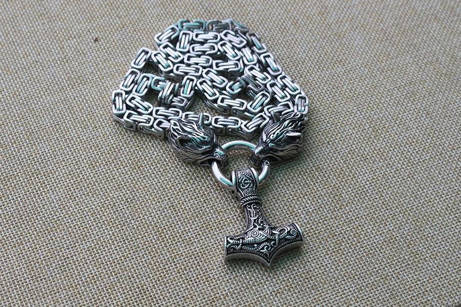 Mjölnir Spirit Animal Necklace - Wyvern's Hoard