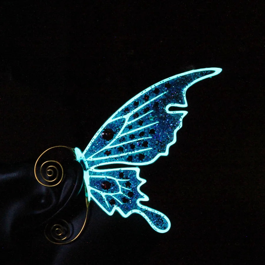 Glow in the Dark Faerie Wings Ear Cuffs