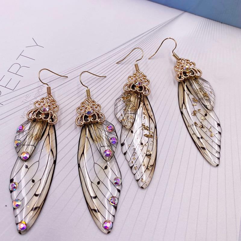 Ethereal Butterfly Wings Earrings - Wyvern's Hoard