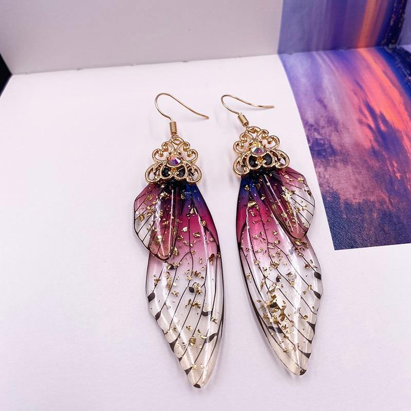 Ethereal Butterfly Wings Earrings - Wyvern's Hoard