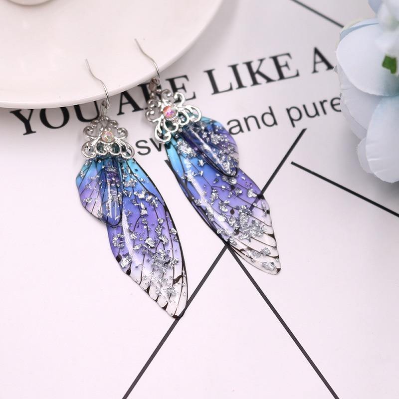 Ethereal Butterfly Wings Earrings - Wyvern's Hoard