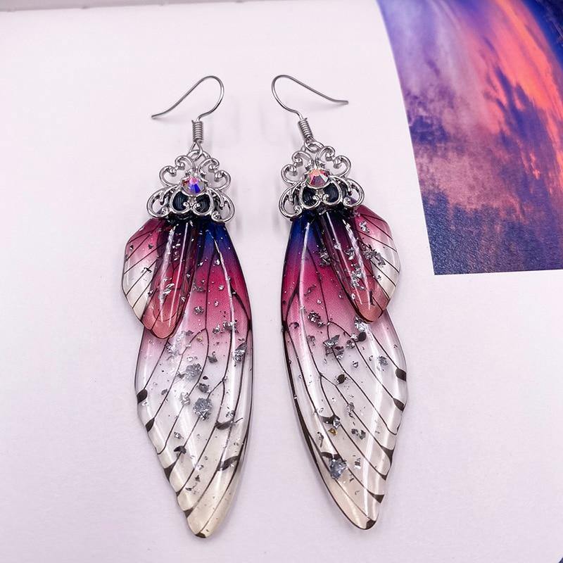 Ethereal Butterfly Wings Earrings - Wyvern's Hoard