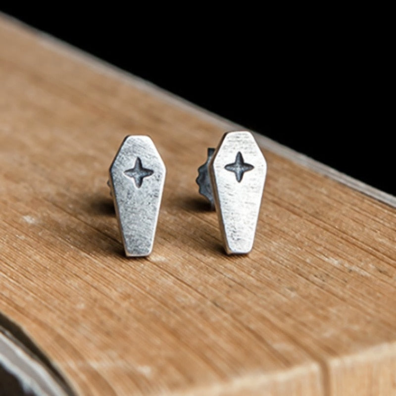 Casket Ear Studs