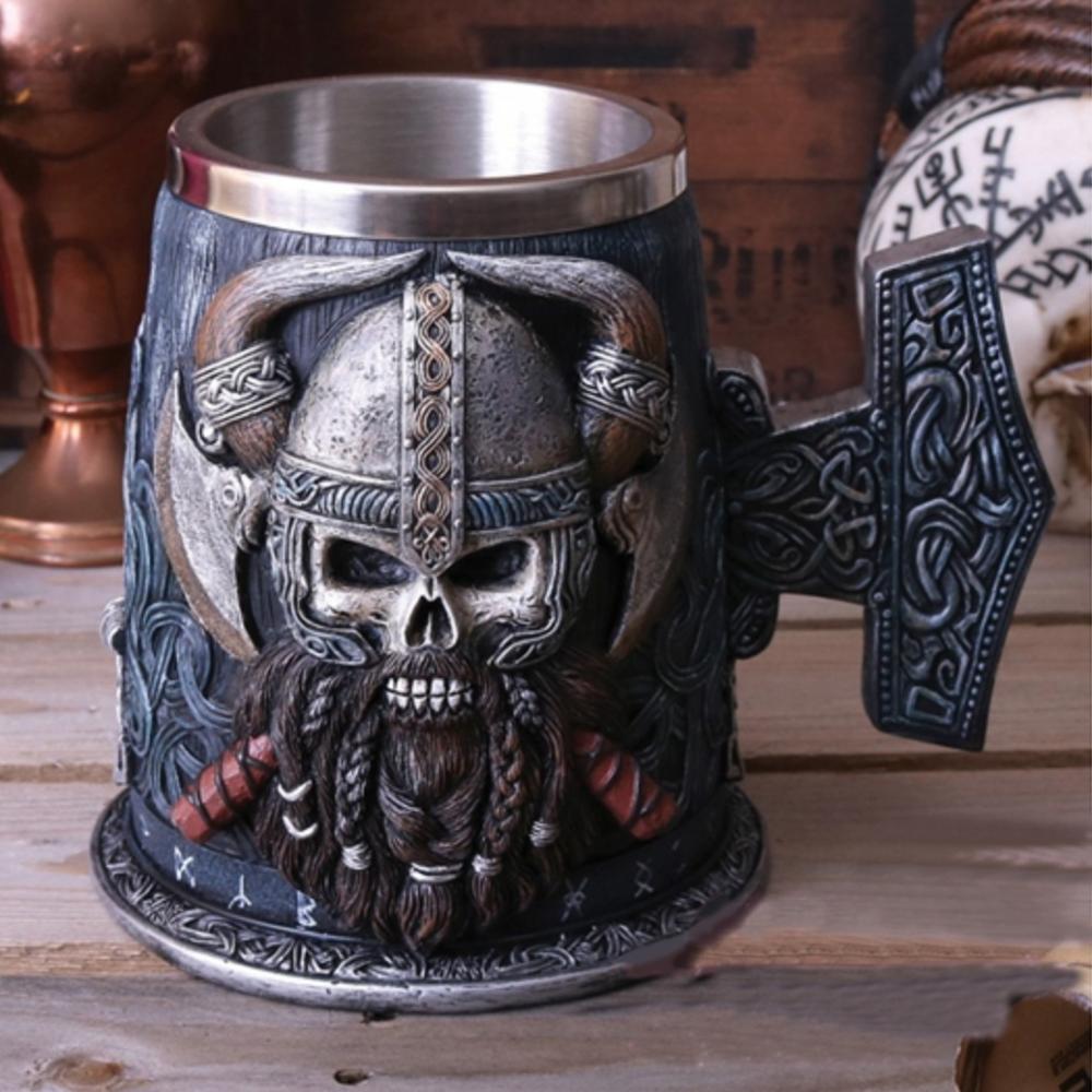 Viking Warrior Mjolnir Tankard