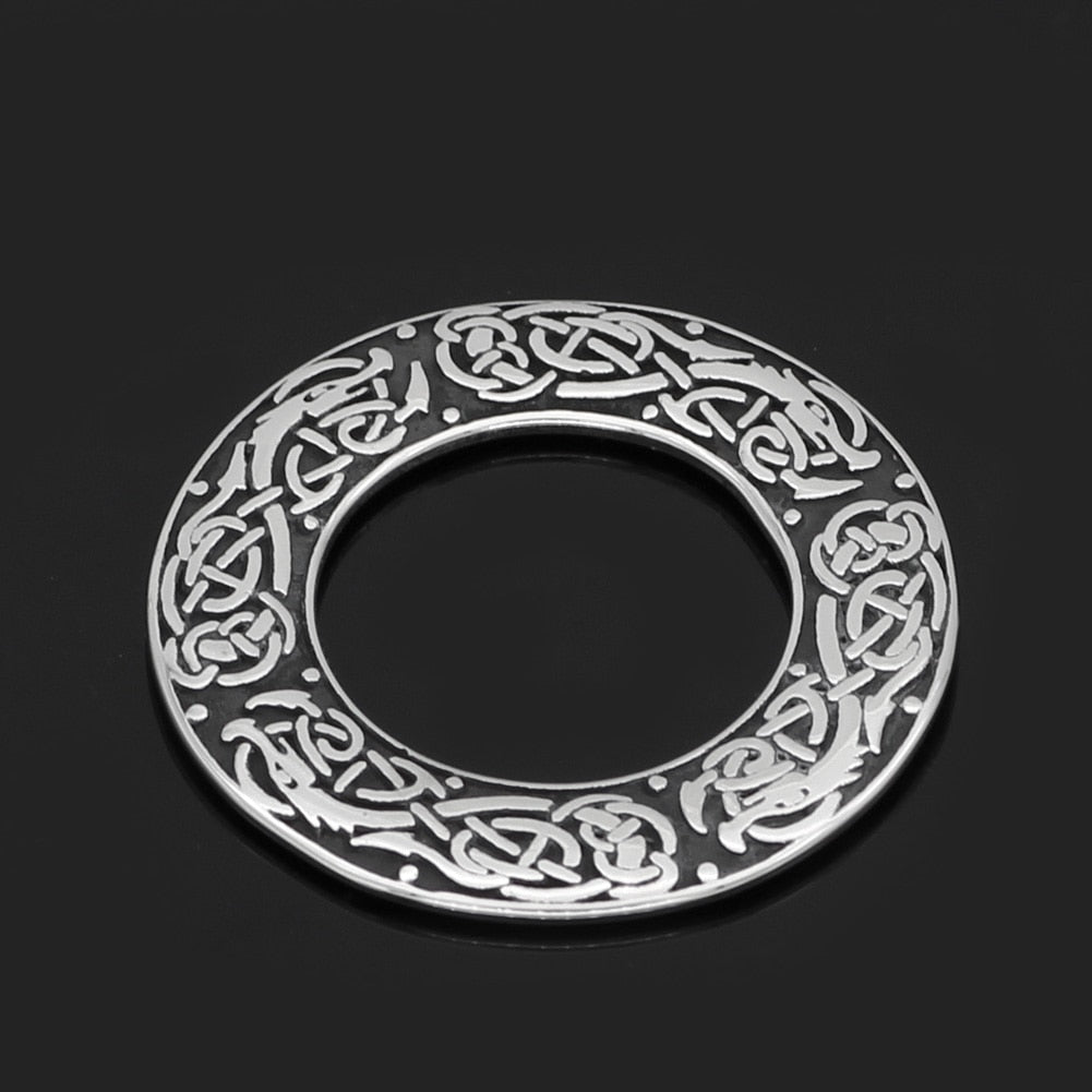 Celtic Dragon Charm Necklace