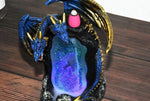 Crystal Cavern Dragon LED Backflow Incense Burner Nightlight - Wyvern's Hoard