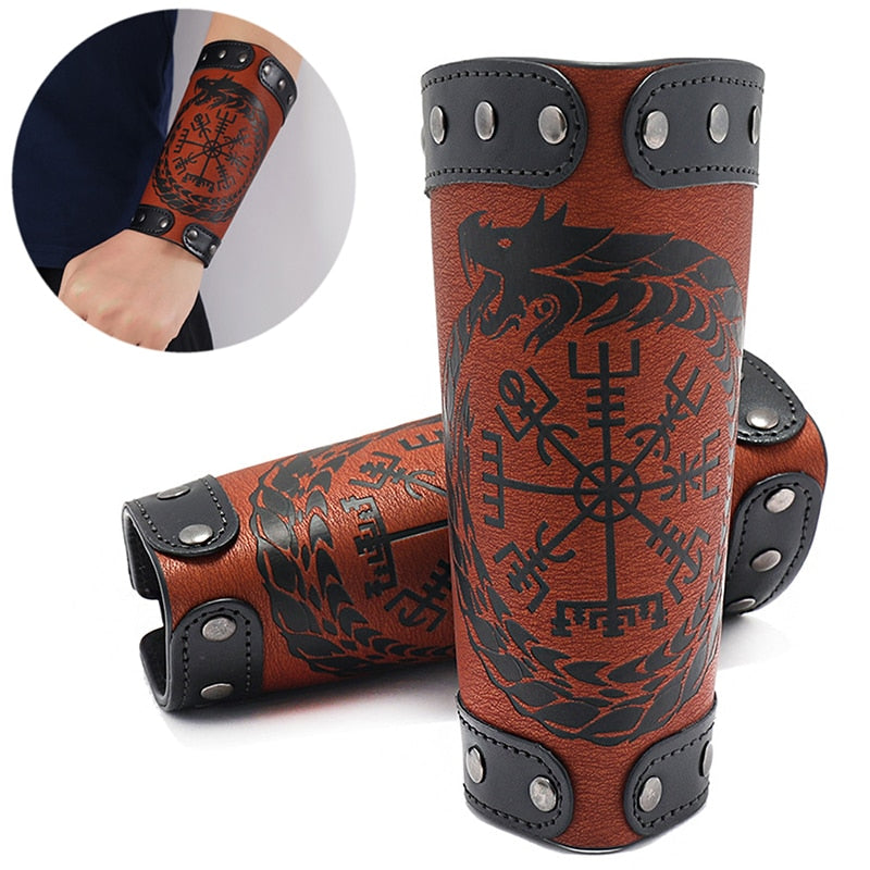 Viking Runes & Symbols Bracers