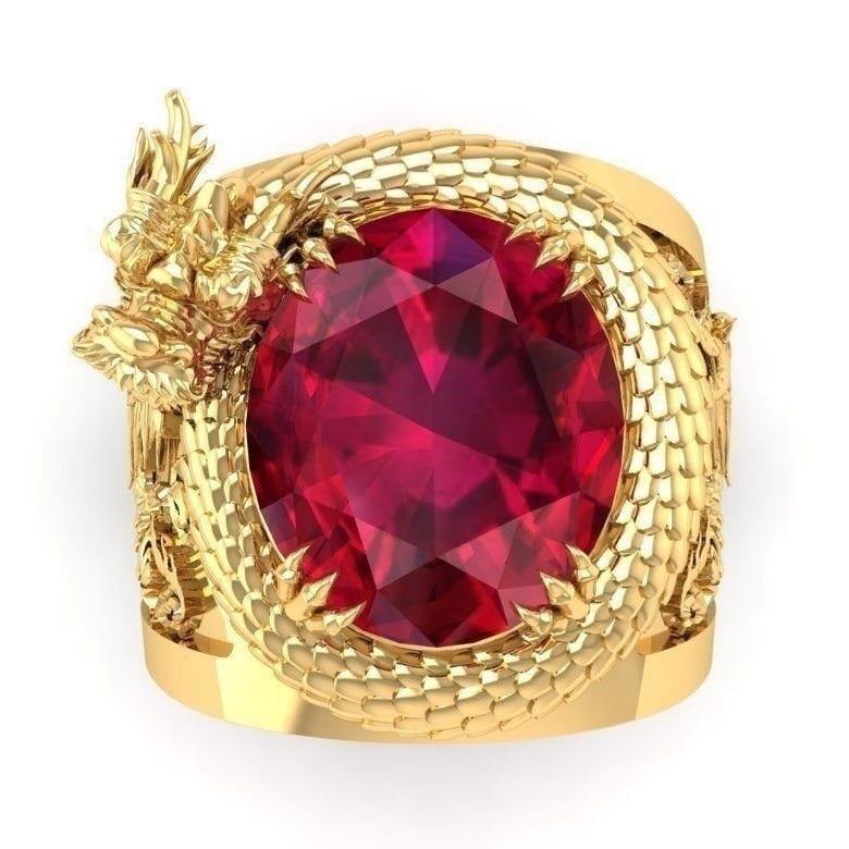 The Celestial Dragon's Ruby Ring - Wyvern's Hoard