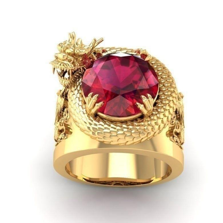 The Celestial Dragon's Ruby Ring - Wyvern's Hoard