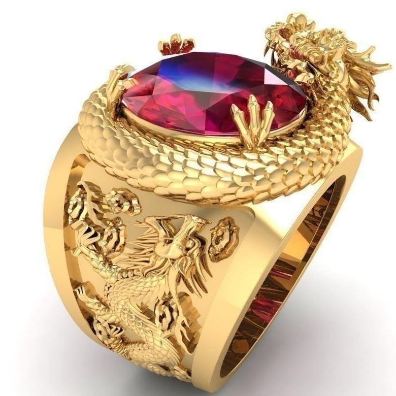 The Celestial Dragon's Ruby Ring - Wyvern's Hoard