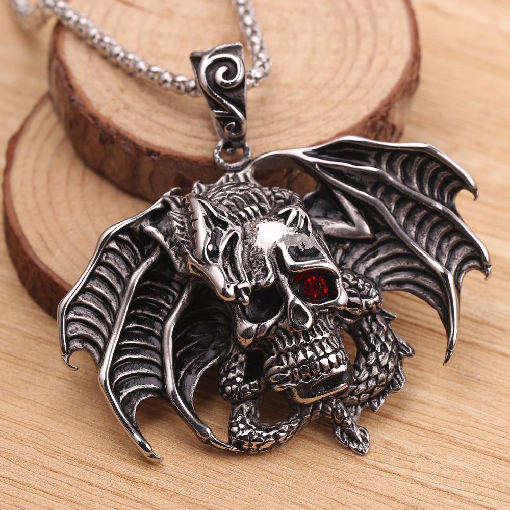 Níðhöggr Dragon Necklace - Wyvern's Hoard