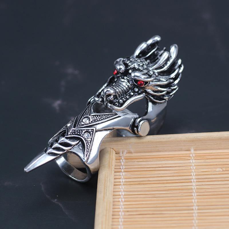 Dragon King Finger Ring - Wyvern's Hoard