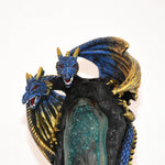 Crystal Cavern Dragon LED Backflow Incense Burner Nightlight - Wyvern's Hoard