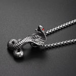 Venomous King Cobra Pendant