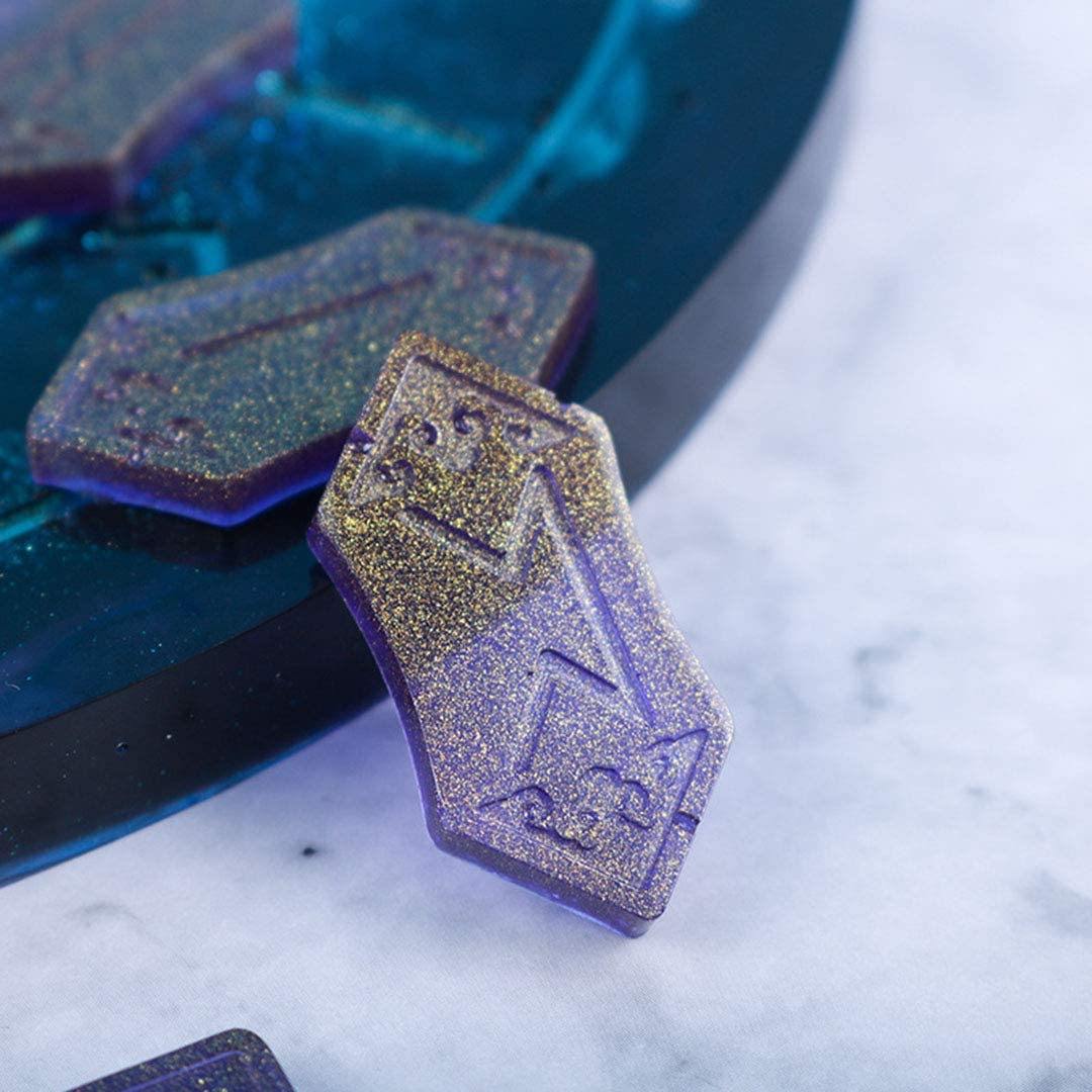 Elder Futhark Runes & Vegvísir Silicone Molds