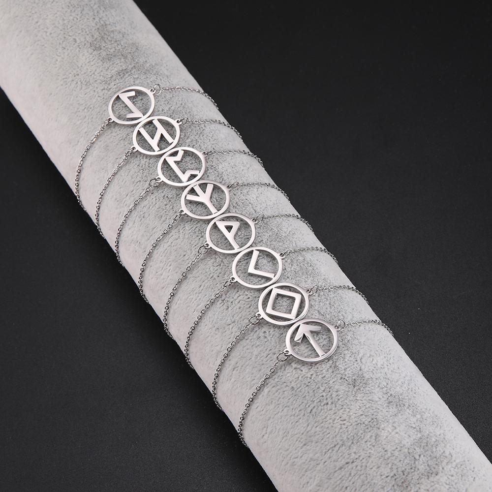 Minimalist Elder Futhark Bracelet