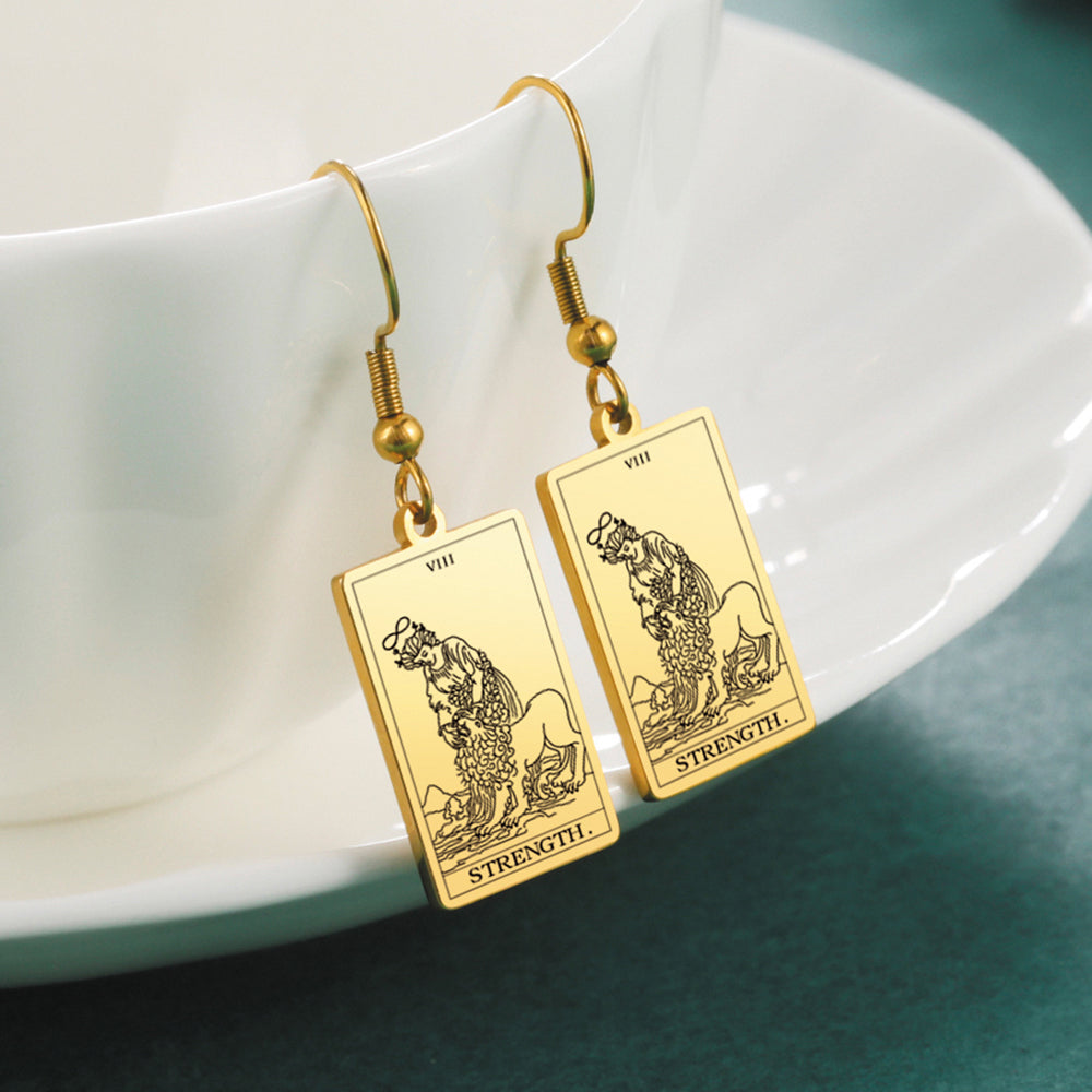 Tarot Card Earrings (Major Arcana)