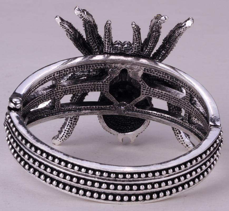 Crystal Spider Bracelet - Wyvern's Hoard