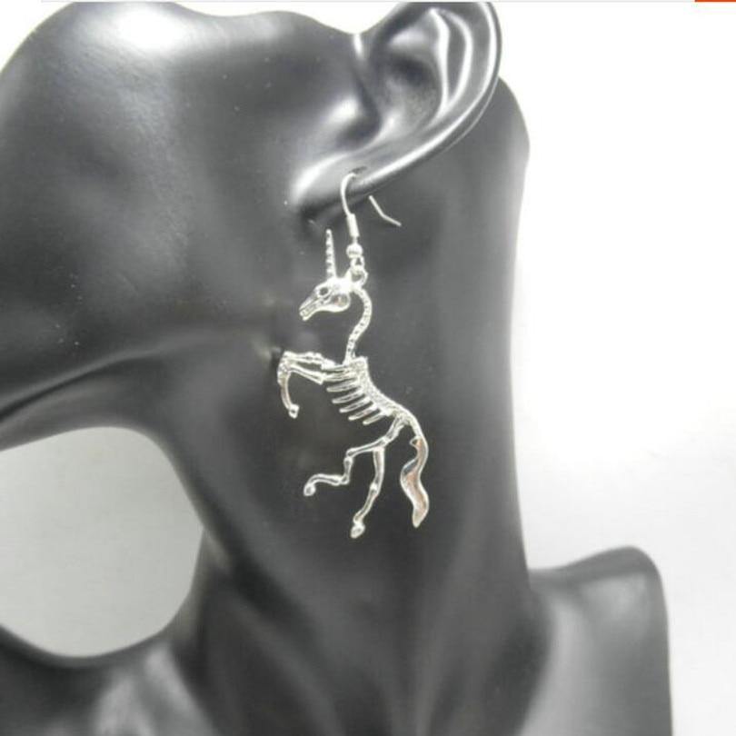 Undead Unicorn Earrings - Wyvern's Hoard