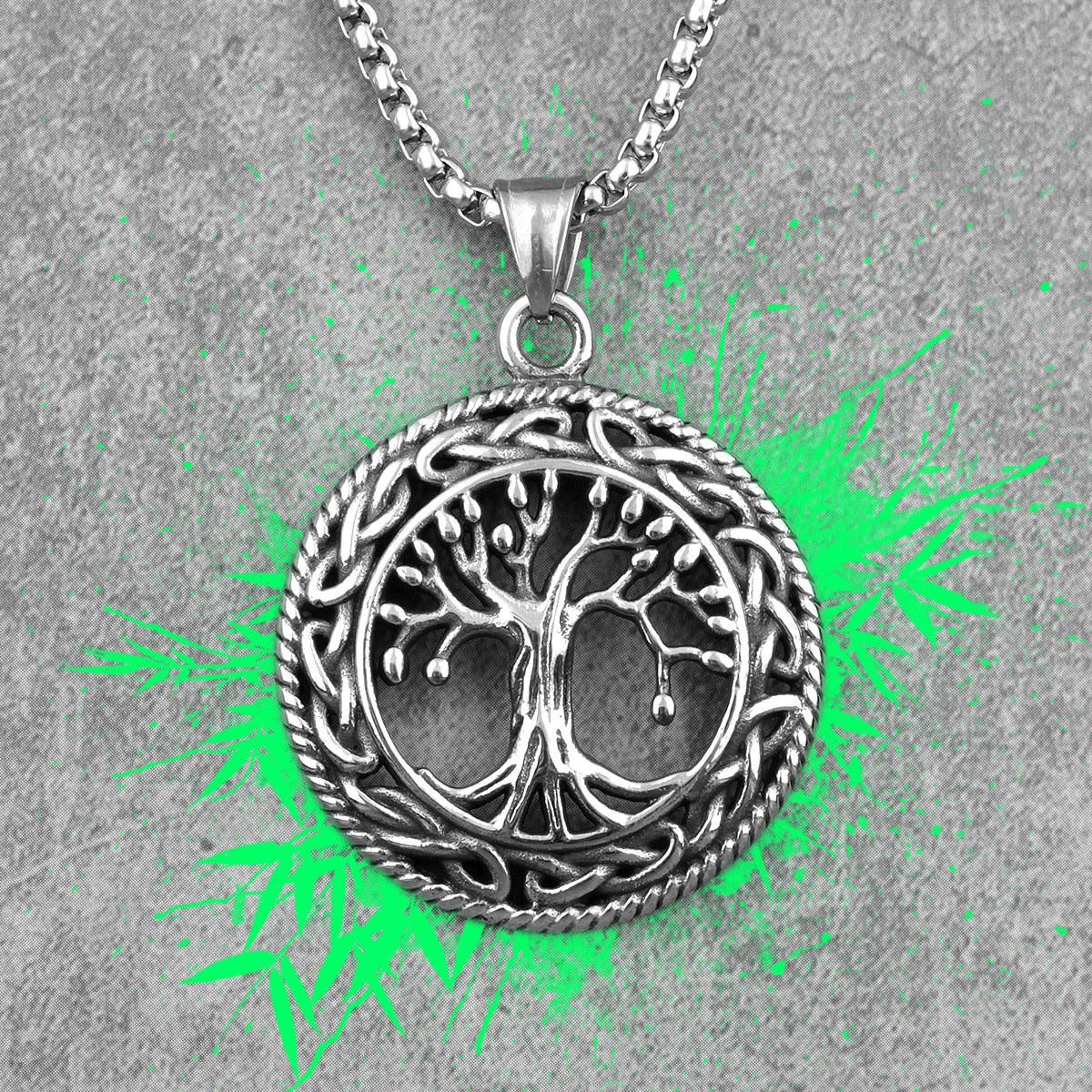 Tree of Life Medallion Necklace