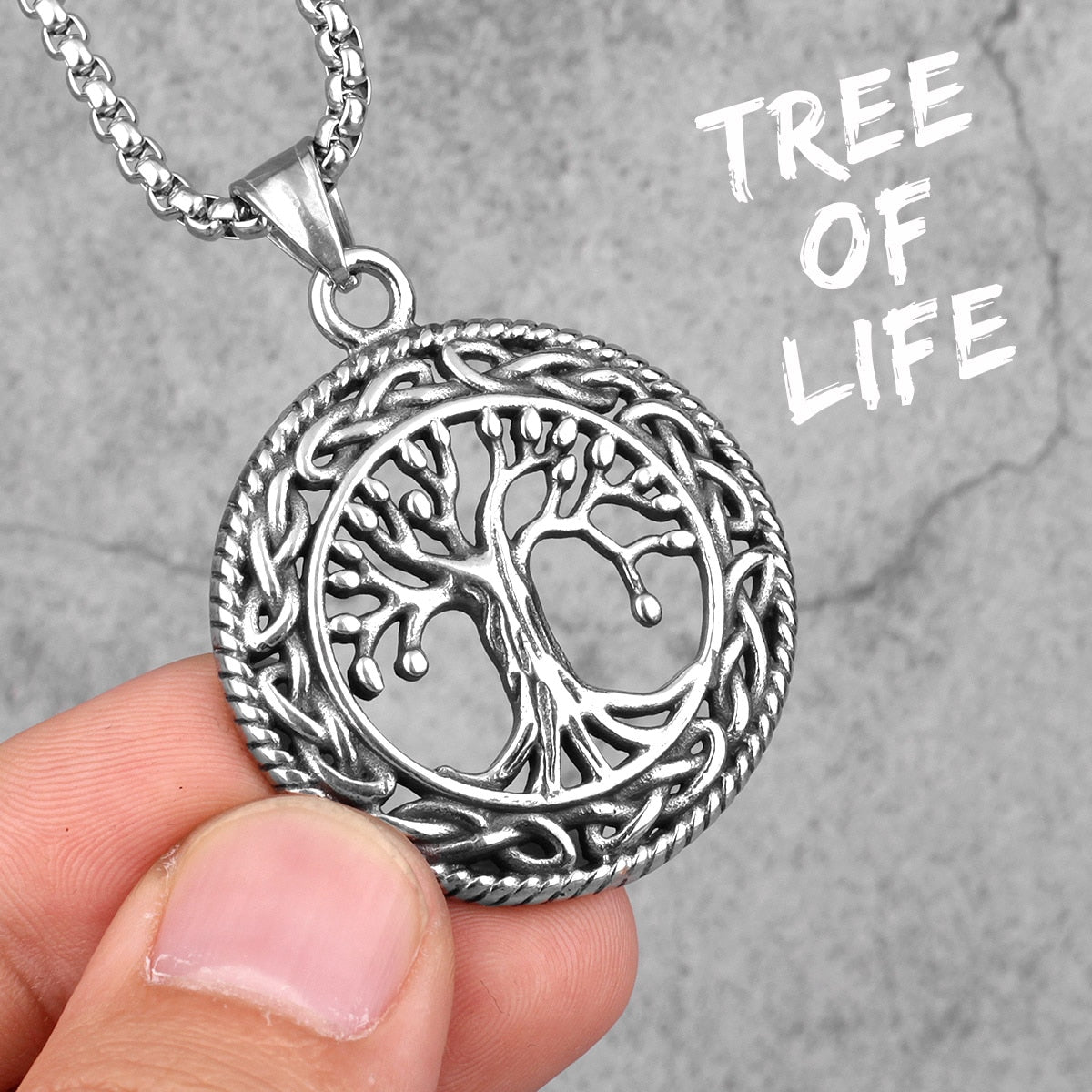 Tree of Life Medallion Necklace