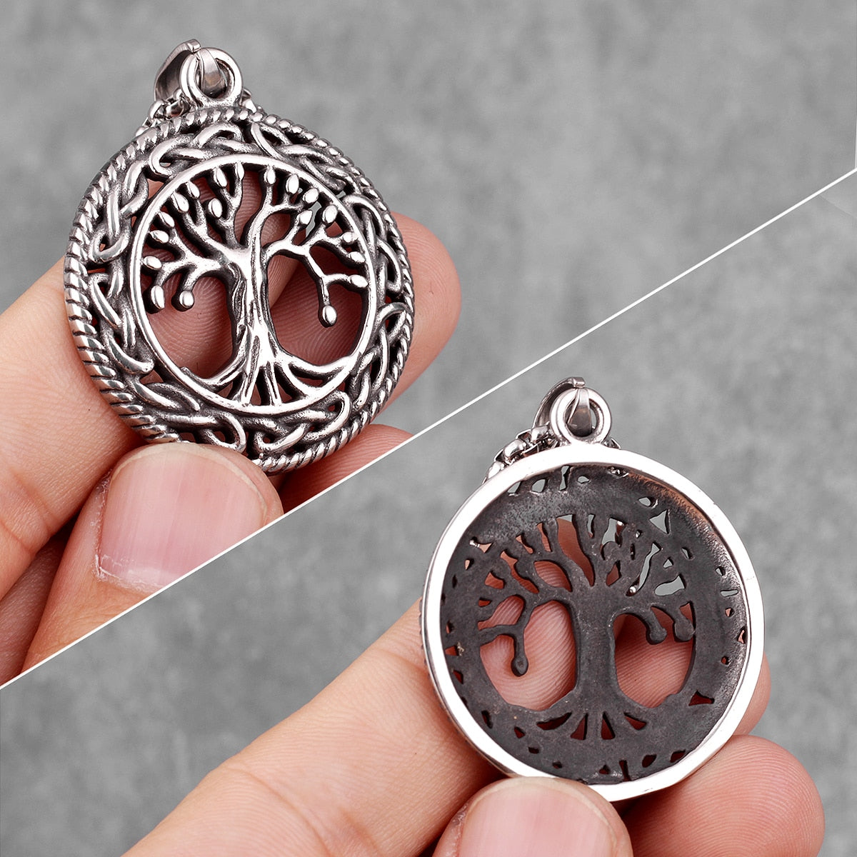 Tree of Life Medallion Necklace
