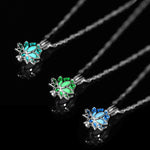 Glow in the Dark Lotus Necklace - Wyvern's Hoard