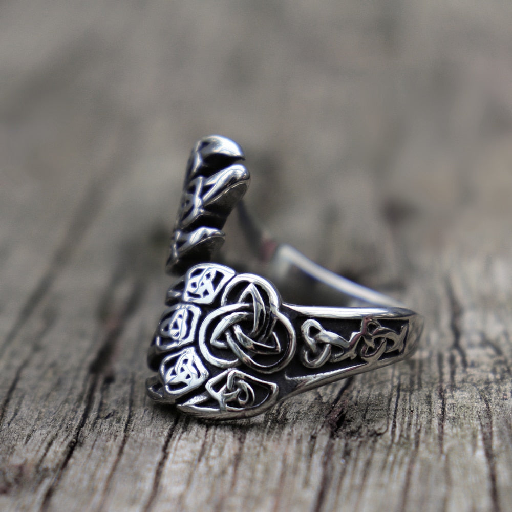Berserker's Claws With Triquetra Ring