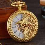Immortal Phoenix Mechanical Pocket Watch - Wyvern's Hoard