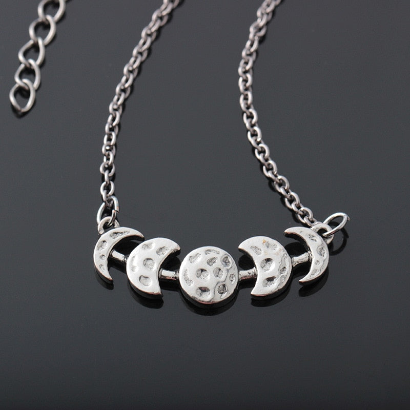Phases of the Moon Necklace