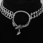 Dragon Chainmail Choker - Wyvern's Hoard