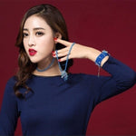 Crystal Horse Necklace - Wyvern's Hoard