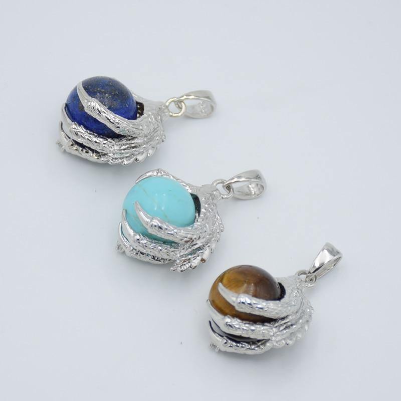 Dragon's Claw Natural Stone Pendant - Wyvern's Hoard