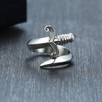 Steel Dagger Ring - Wyvern's Hoard