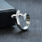 Steel Dagger Ring - Wyvern's Hoard