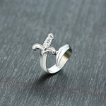 Steel Dagger Ring - Wyvern's Hoard