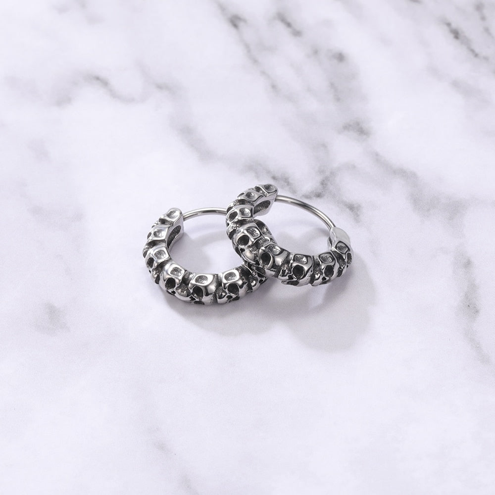 Ominous Skulls Earrings