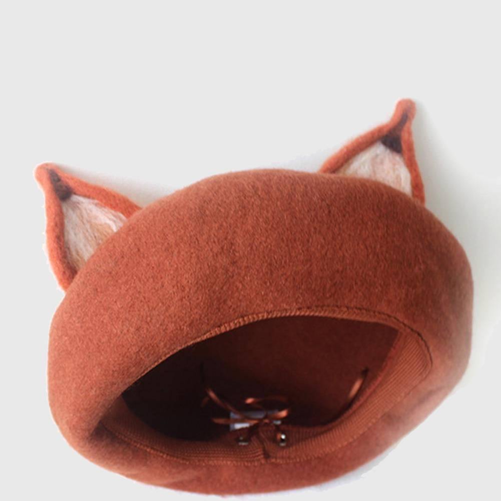 Fox Ears Beret - Wyvern's Hoard