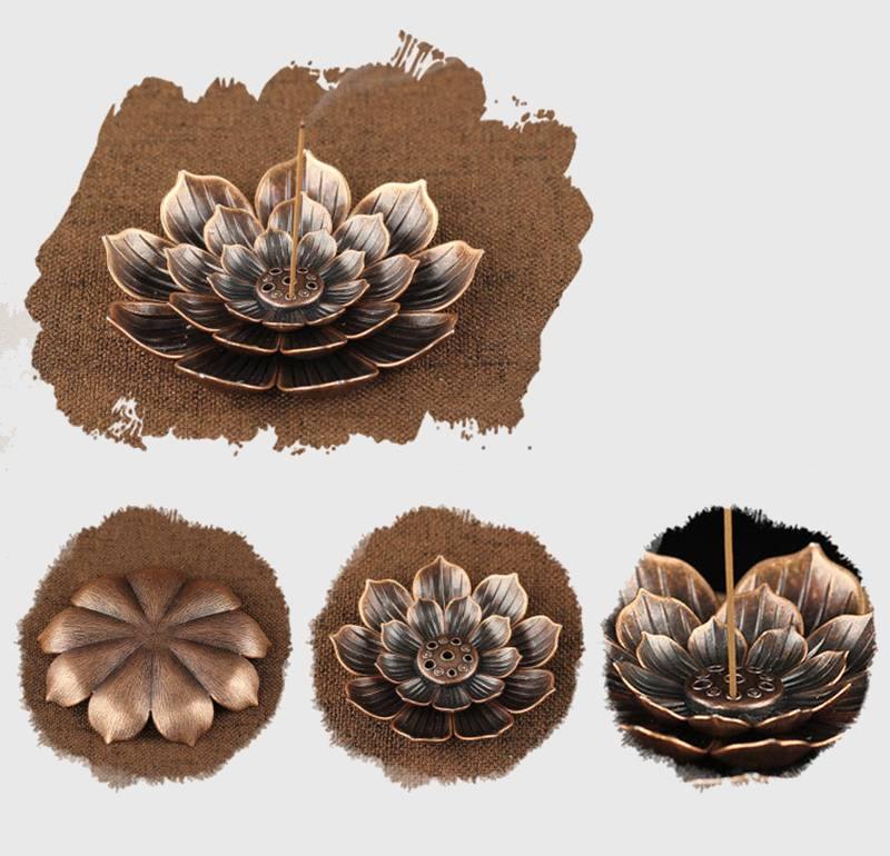 Sacred Lotus Incense Burner - Wyvern's Hoard