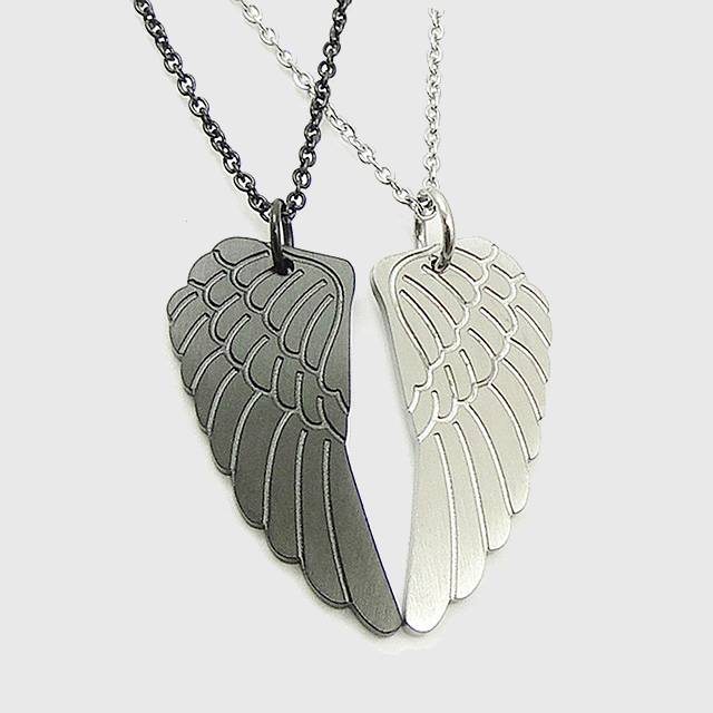 Divine Wings Couple Necklaces