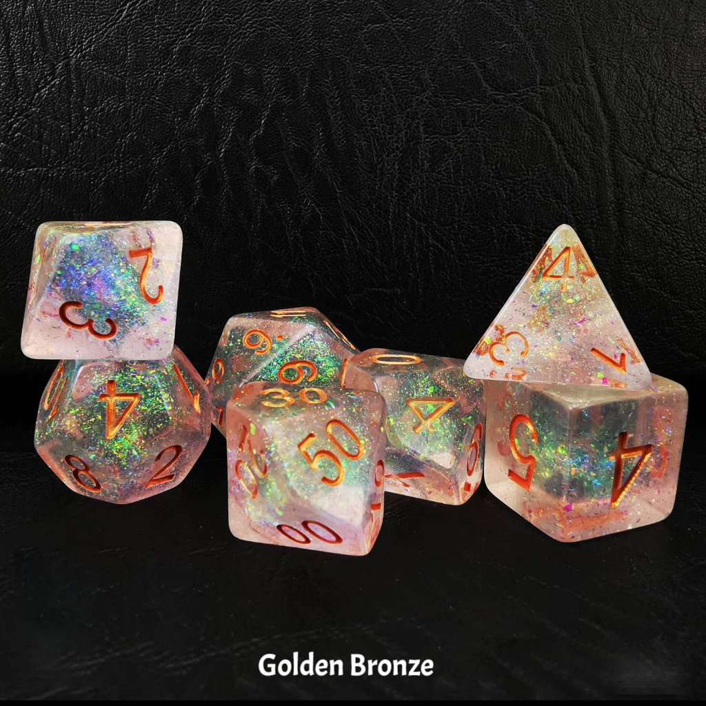 Iridescent Shimmer Dice - Wyvern's Hoard