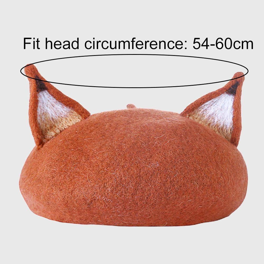 Fox Ears Beret - Wyvern's Hoard