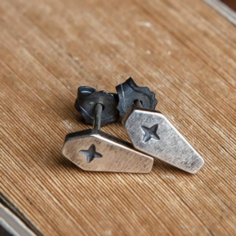 Casket Ear Studs