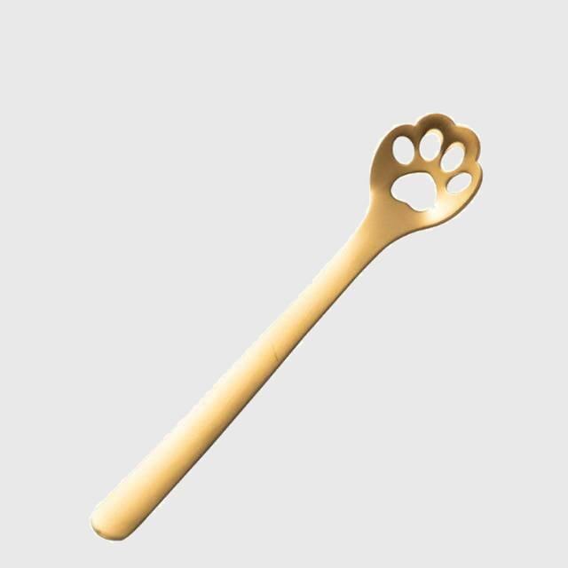 Kitty Paw Spoons & Stirrers (4 pieces) - Wyvern's Hoard