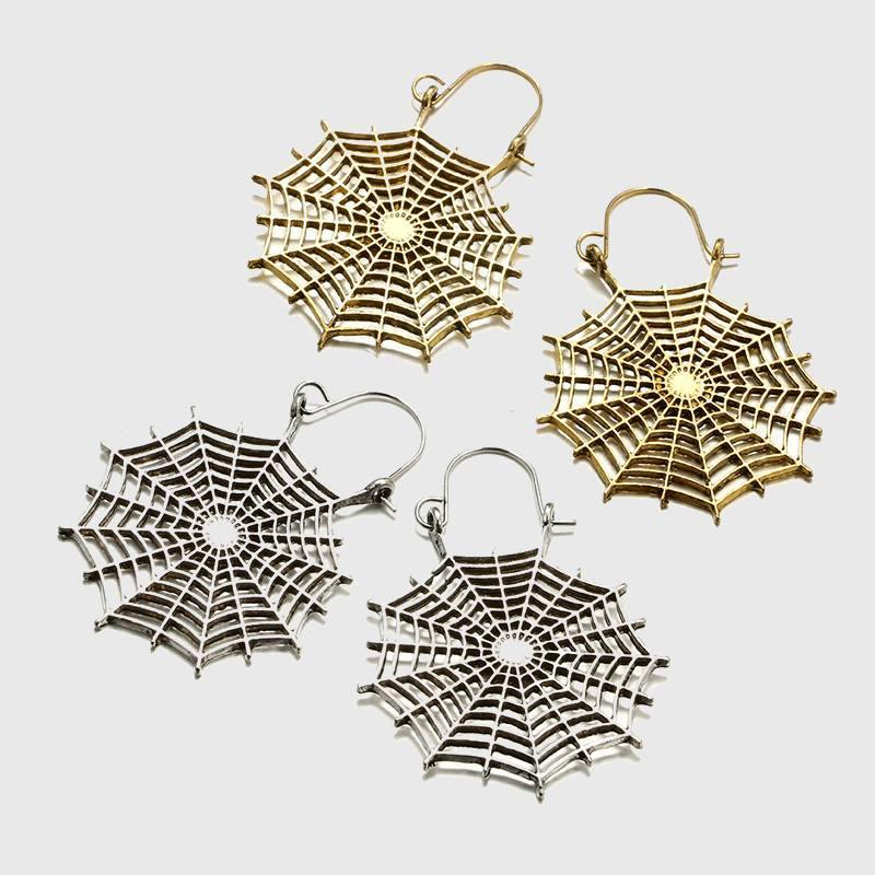 Spider's Web Earrings - Wyvern's Hoard