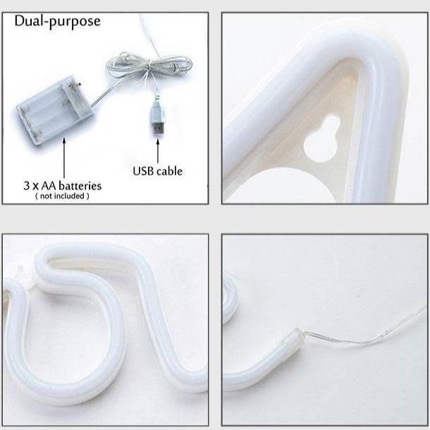 Bat Sign Neon Light - Wyvern's Hoard