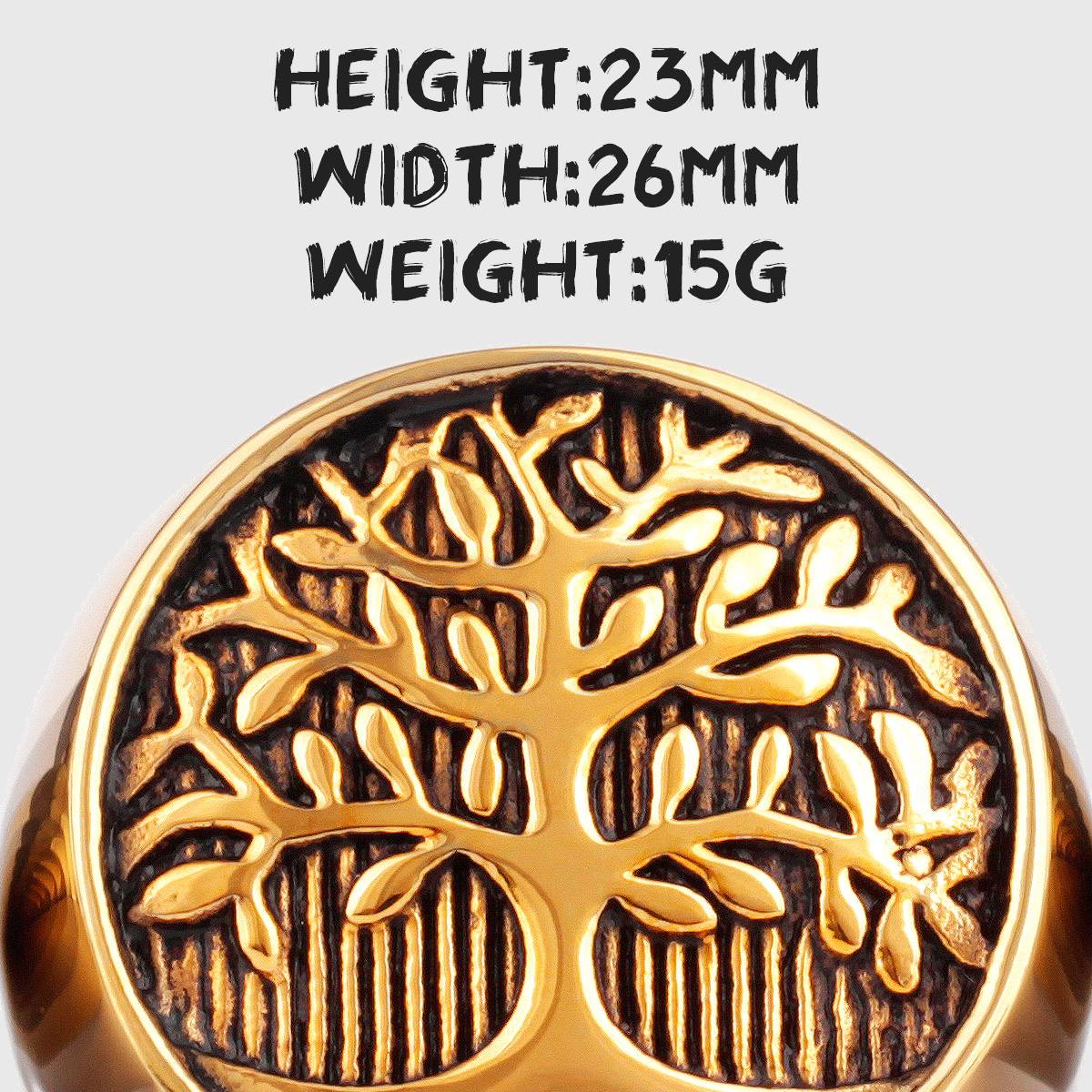 Divine Tree Of Life Ring
