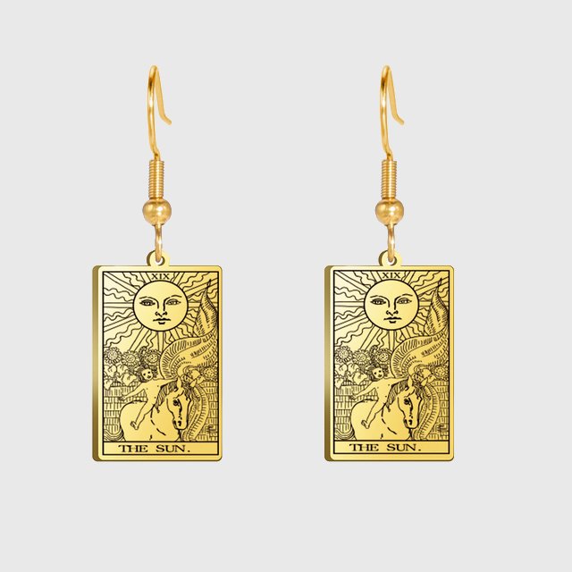 Tarot Card Earrings (Major Arcana)