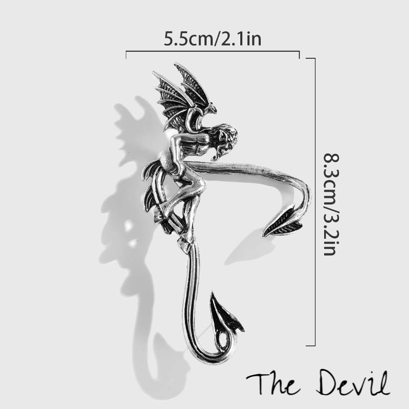 Angel & Devil's Whispers Ear Cuffs